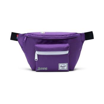 herschel北京, Herschel Supply | Women's Gold-Tone,Purple Los Angeles Lakers Seventeen Hip Pack商品图片 7.4折