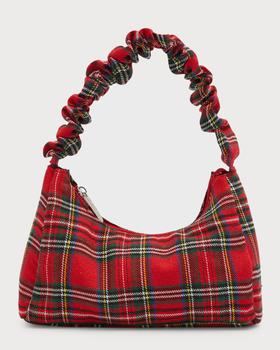 推荐Girl's Tartan Slouch-Handle Bag商品