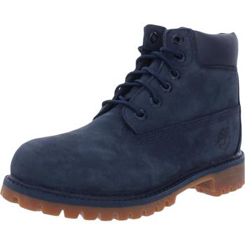 添柏岚大童, Timberland | Timberland Boys Little Kid Leather High-Top Sneakers商品图片 7.5折