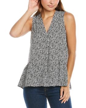 Vince Camuto Specialty Size, Vince Camuto | Vince Camuto Cold-Shoulder Top商品图片 5折