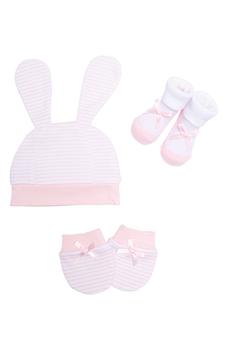 商品Judy Hopps Organic Cotton Rabbit Eared Hat, Mittens & Socks Set,商家Nordstrom Rack,价格¥93图片