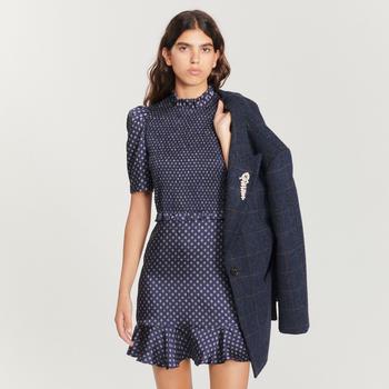 Sandro | Short polka-dot dress商品图片,