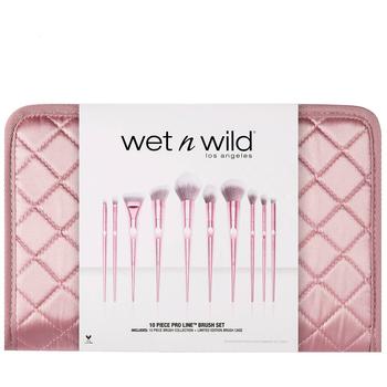 Wet n Wild | 专业彩妆刷具10件套 (价值$55美金)商品图片,8.3折, 满$60享8折, 独家减免邮费, 满折