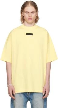 Essentials | Yellow Crewneck T-Shirt 独家减免邮费