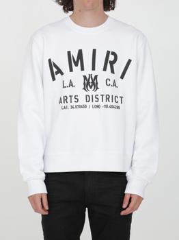 amiri卫衣, AMIRI | White sweatshirt with logo商品图片 6.6折