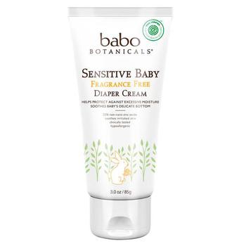商品Babo Botanicals | Babo Botanicals Sensitive Baby Fragrance Free Zinc Diaper Cream,商家LookFantastic US,价格¥87图片