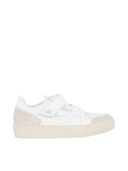 ami短袖, AMI | Ami Alexandre Mattiussi Men's  White Other Materials Sneakers商品图片 