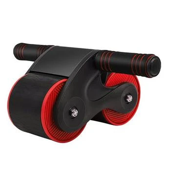 Fresh Fab Finds | Automatic Rebound Abdominal Wheel Anti-Slip AB Roller Wheel With Kneel Pad Phone Holder Home Gym Abdominal Exerciser For Men Women Red,商家Verishop,价格¥340