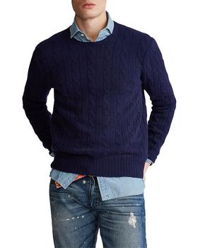 ralph lauren men, Ralph Lauren | Cable-Knit Cashmere Sweater商品图片 6折, 独家减免邮费