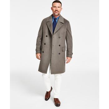 商品Ralph Lauren | Men's Classic-Fit Double Breasted Lumber Peacoat,商家Macy's,价格¥3784图片