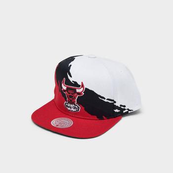 Mitchell and Ness | Mitchell & Ness Chicago Bulls NBA Paintbrush Snapback Hat商品图片,
