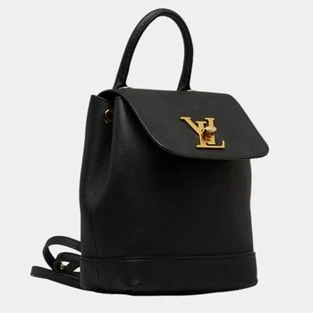 [二手商品] Louis Vuitton | Louis Vuitton Black Leather Lockme Backpack 满$3001减$300, $3000以内享9折, 独家减免邮费, 满减