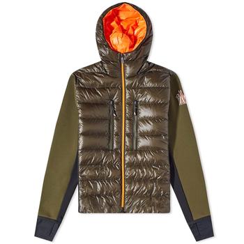 Moncler | Moncler Grenoble Down Front Hooded Knit Jacket商品图片,