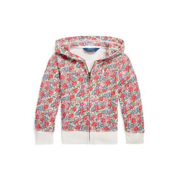 商品Ralph Lauren | Toddler and Little Girls Floral Spa Terry Full-Zip Hoodie,商家Macy's,价格¥466图片