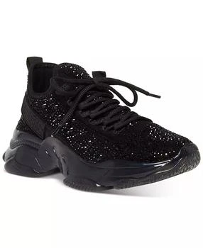 Steve Madden | Women's Maxima Rhinestone-Trim Trainer Sneakers,商家Macy's,价格¥532