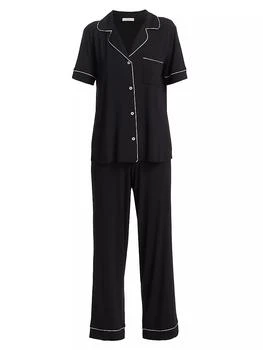 Eberjey | Gisele Short-Sleeve Top & Pants Pajama Set 