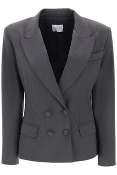MVP WARDROBE | Mvp wardrobe meda wool blend double-breasted blazer,商家Baltini,价格¥1831