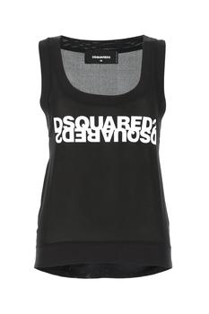 DSQUARED2 | Dsquared2 Logo Print Crewneck Tank Top商品图片,4.3折