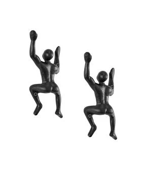 Danya B | "Wall Climber" Cast Iron Decorative 2-Piece Wall Mount Hook Set,商家Macy's,价格¥262