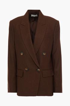 vince西装好不好, Vince | Double-breasted twill blazer商品图片 4.4折