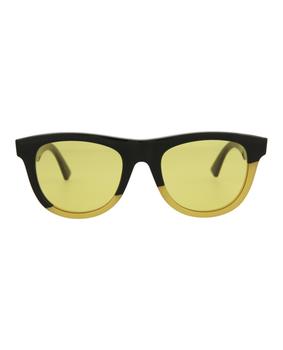 Bottega Veneta | Round-Frame Acetate Sunglasses商品图片,3折×额外9折, 独家减免邮费, 额外九折