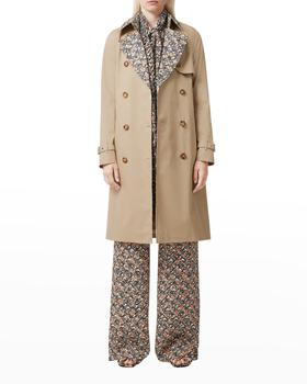 burberry风衣北京, Burberry | Hernest Check Monogram Lined Trench Coat商品图片 