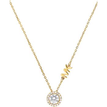 Michael Kors | Sterling Silver Cubic Zirconia Pendant Necklace商品图片,