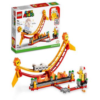 商品Super Mario Lava Wave Ride Expansion Set 71416 Building Toy Set, 218 Pieces图片