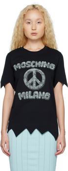 推荐Black Flinstones Edition Peace T-Shirt商品