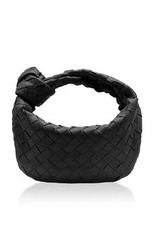 推荐Bottega Veneta - The Mini Jodie Leather Bag - Black - OS - Moda Operandi商品