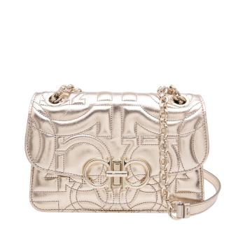 菲拉格慕包单肩包, Salvatore Ferragamo | Salvatore Ferragamo 菲拉格慕 女士金色单肩斜挎包 21-H153-704132商品图片 满$100享9.5折, 满折