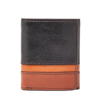 Fossil | Fossil Men's Easton RFID Leather Trifold 3.4折