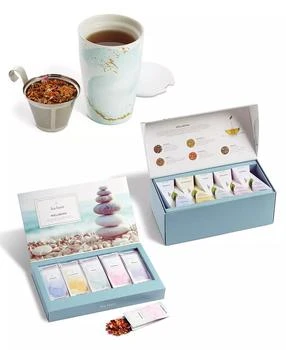 Tea Forte | Wellbeing Spa Tea Bundle, 3 Piece,商家Macy's,价格¥648