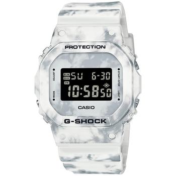 卡西欧剑鱼电子表, G-Shock | Men's Digital White Snow Camouflage Resin Strap Watch 43mm商品图片 额外7.5折, 额外七五折