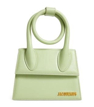 推荐Leather Le Chiquito Noeud Top-Handle Bag商品