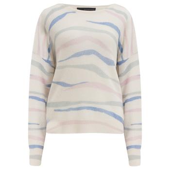 360 Cashmere是什么牌子, 360 Cashmere | 360 SWEATER Mara Cashmere Jumper - Alabaster & Orchid商品图片 