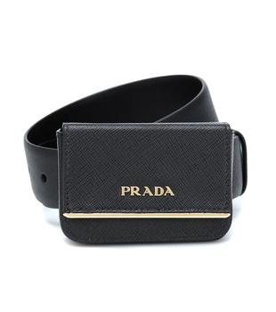 Prada | Logo leather belt bag商品图片,
