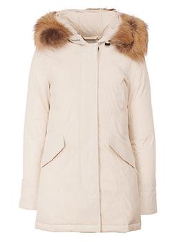 Woolrich | WOOLRICH Fur-trimmed hooded parka商品图片,7.4折×额外9折, 额外九折