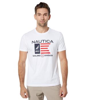 Nautica | Sustainably Crafted American Sailing Division Graphic T-Shirt商品图片,6.6折