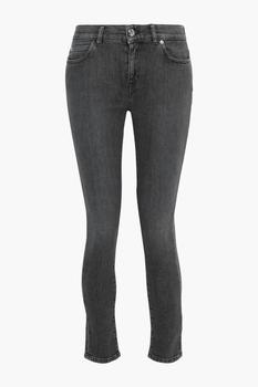 IRO | Tober cropped low-rise skinny jeans商品图片,3折