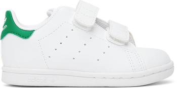 Adidas | Baby White & Green Stan Smith Sneakers商品图片,独家减免邮费