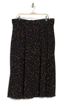 Tahari | Dotted Pleated Skirt商品图片,4.5折