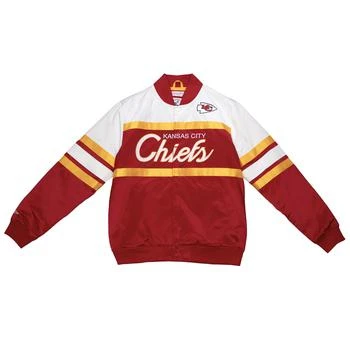 推荐Special Script Heavyweight Satin Football Jacket Kansas C Chiefs商品