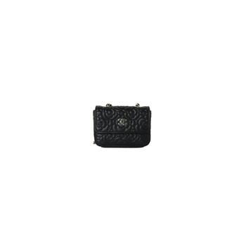 商品Chanel | Chanel Camelia Belt Bag Gold-Tone Metal Black,商家NOBLEMARS,价格¥15102图片