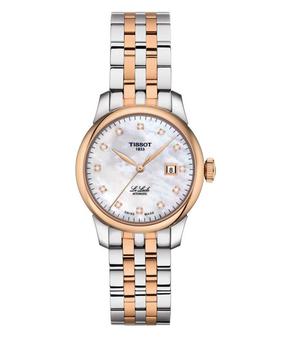 天梭力洛克, Tissot | Tissot Le Locle 29mm Diamond Dial Two-tone Women's Watch T006.207.22.116.00商品图片 7折