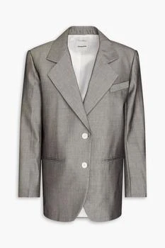 Sandro | Wool-blend blazer,商家THE OUTNET US,价格¥801