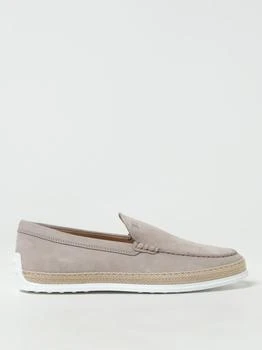 推荐Tod's mocassins in nubuck with logo商品