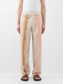 商品Paul Smith | Graffiti-print wool suit trousers,商家MATCHESFASHION,价格¥8914图片