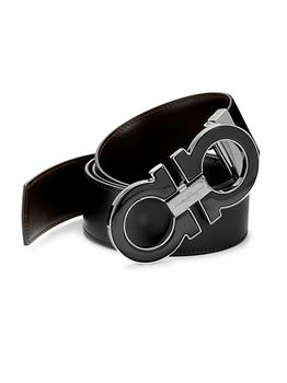 男装菲拉格慕皮带男, Salvatore Ferragamo | Reversible Oversized Gancini Buckle Belt商品图片 