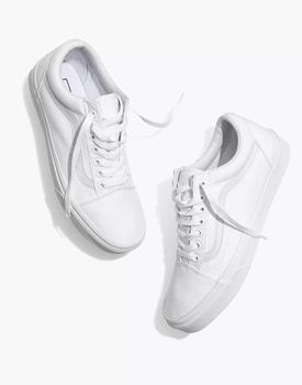 推荐Unisex Old Skool Lace-Up Sneakers in Canvas and Suede商品